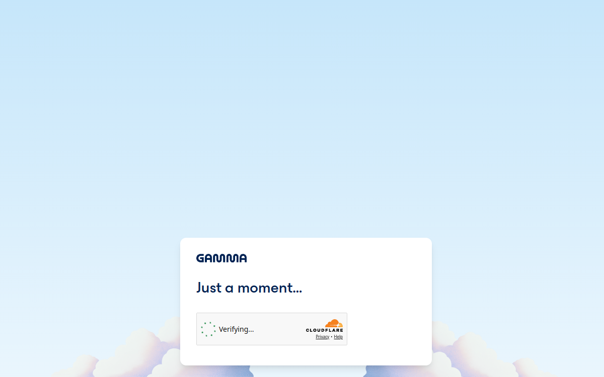 Captura de tela de Gamma