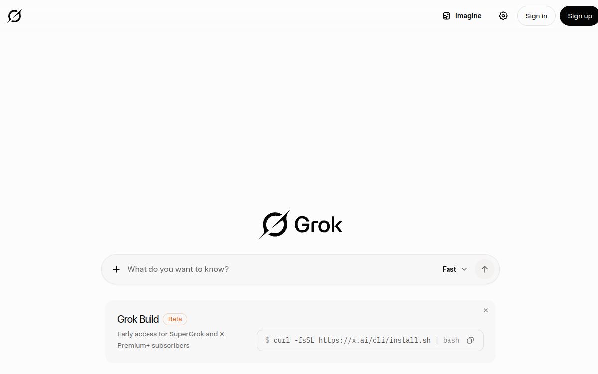 Captura de tela de Grok (xAI)