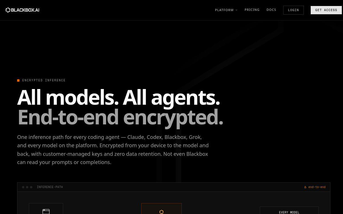 Captura de tela de BlackBox AI