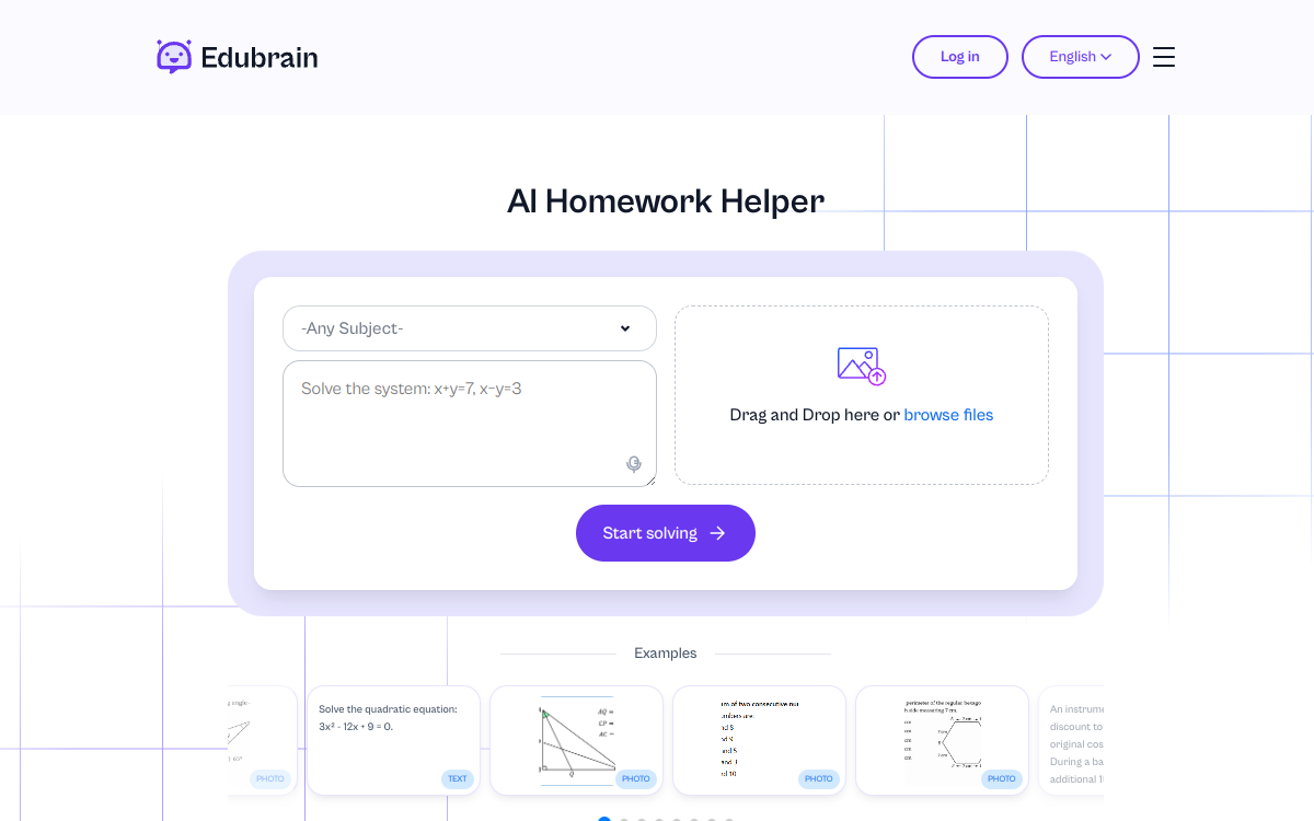 Captura de tela de EduBrain AI