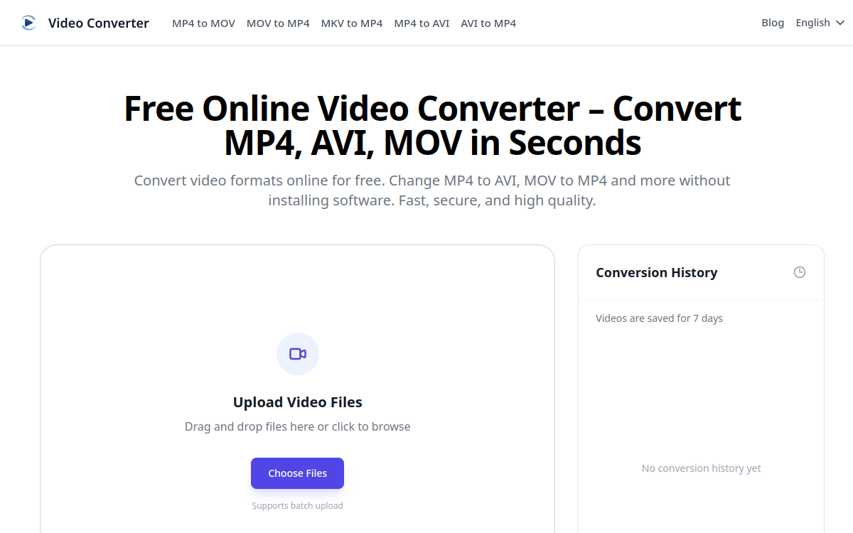Captura de tela de Video Converter