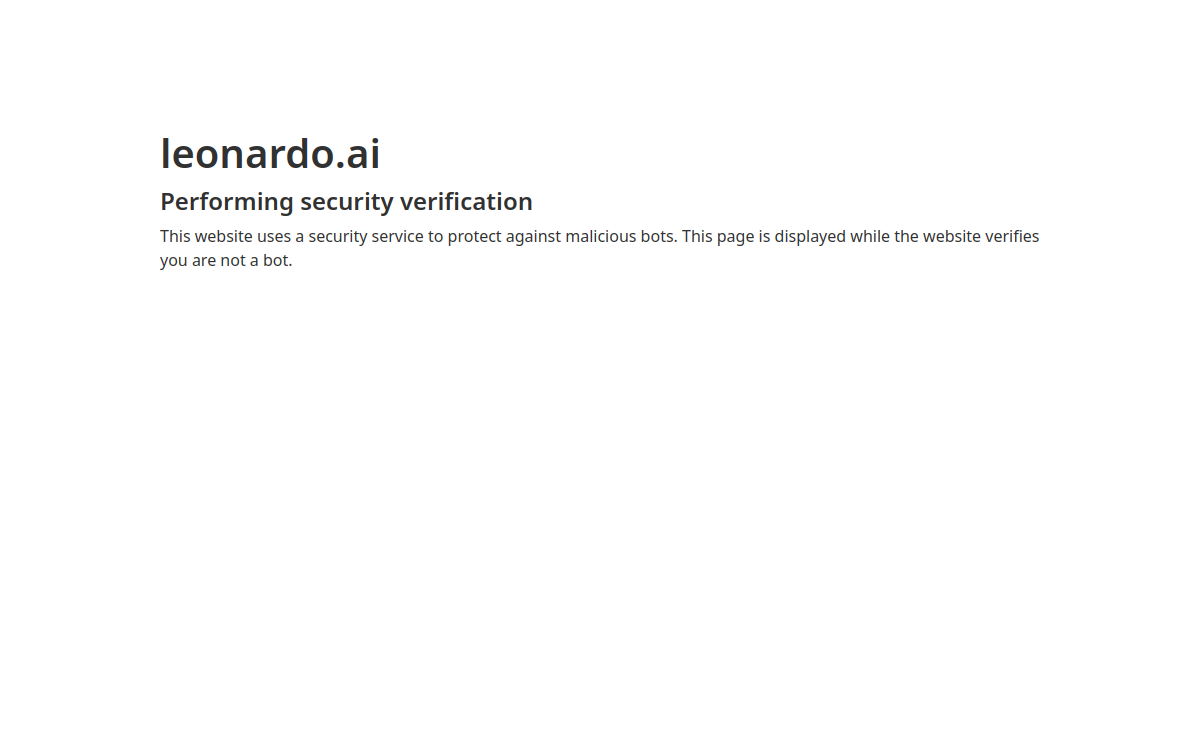 Captura de tela de Leonardo AI