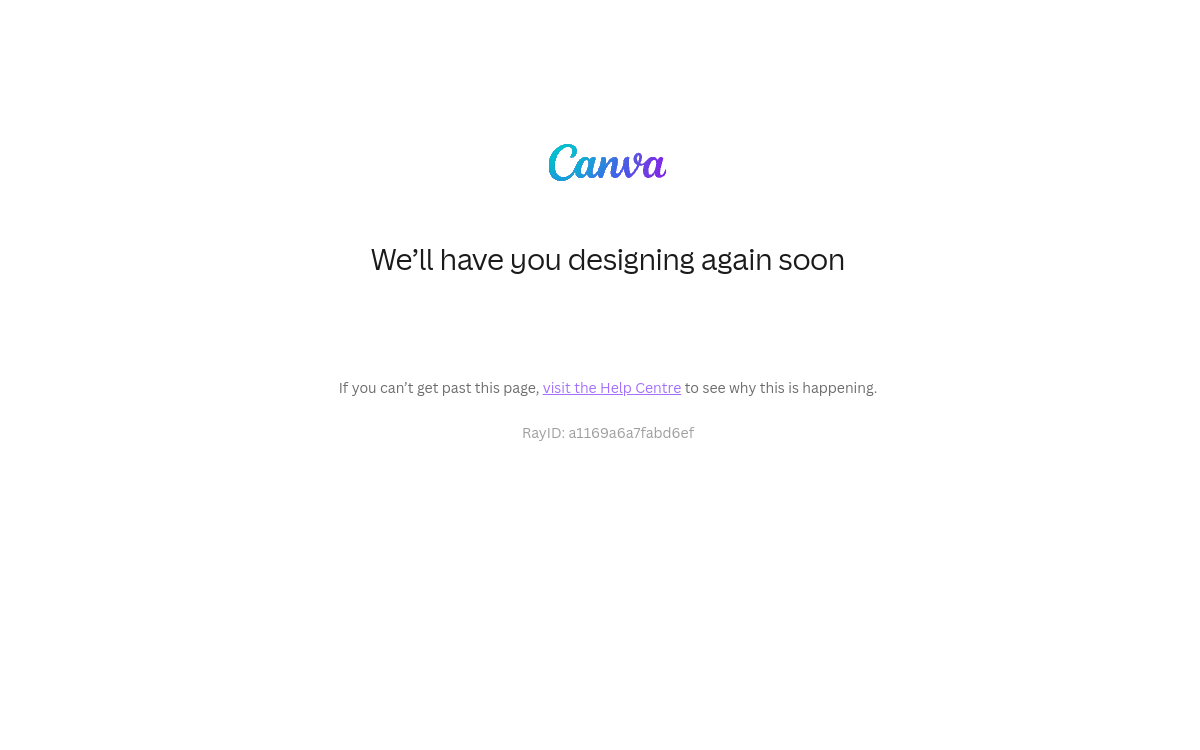 Captura de tela de Canva